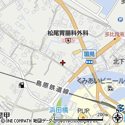 長崎県雲仙市国見町土黒甲35周辺の地図