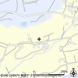熊本県熊本市北区植木町木留1696周辺の地図
