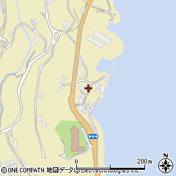 長崎県長崎市琴海村松町530周辺の地図
