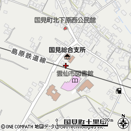 長崎県雲仙市国見町土黒甲1088周辺の地図