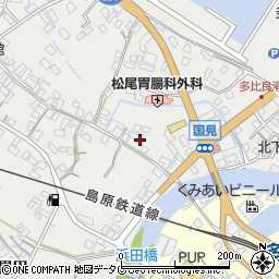 長崎県雲仙市国見町土黒甲72周辺の地図