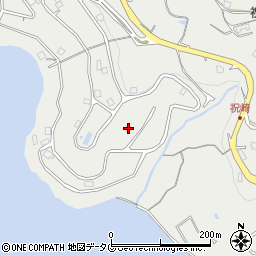 長崎県大村市西部町527周辺の地図