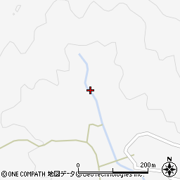 長崎県南松浦郡新上五島町間伏郷1350周辺の地図