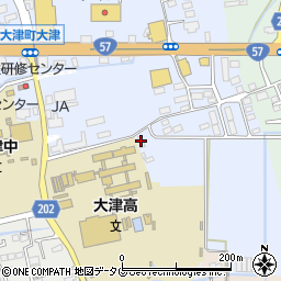 大津変電所周辺の地図