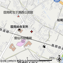 長崎県雲仙市国見町土黒甲1091周辺の地図