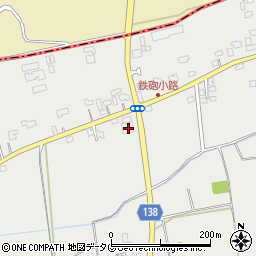 熊本県菊池郡菊陽町原水5541周辺の地図