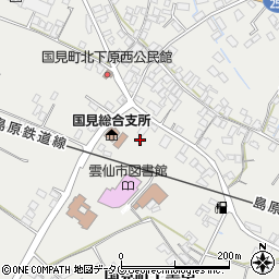 長崎県雲仙市国見町土黒甲1097周辺の地図