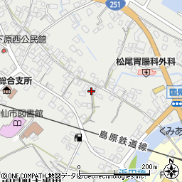 長崎県雲仙市国見町土黒甲481周辺の地図