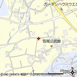 熊本県熊本市北区植木町木留787周辺の地図