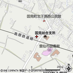 長崎県雲仙市国見町土黒甲1114周辺の地図