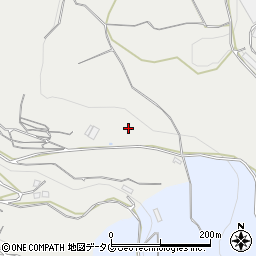 長崎県大村市西部町1822周辺の地図