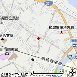 長崎県雲仙市国見町土黒甲479周辺の地図