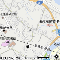 長崎県雲仙市国見町土黒甲478周辺の地図