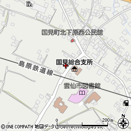 長崎県雲仙市国見町土黒甲1105周辺の地図