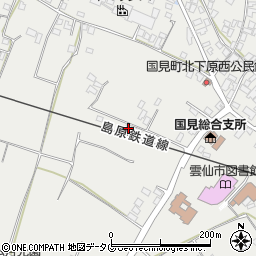 長崎県雲仙市国見町土黒甲1168周辺の地図