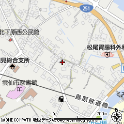 長崎県雲仙市国見町土黒甲476周辺の地図
