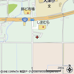 熊本県菊池郡大津町引水196-14周辺の地図