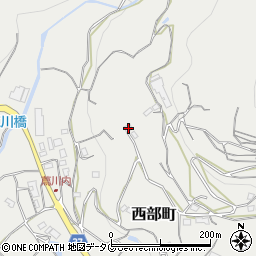 長崎県大村市西部町1424周辺の地図