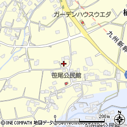 熊本県熊本市北区植木町木留643周辺の地図