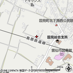 長崎県雲仙市国見町土黒甲1124周辺の地図