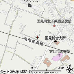 長崎県雲仙市国見町土黒甲1120-4周辺の地図