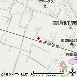 長崎県雲仙市国見町土黒甲1165周辺の地図