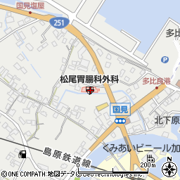 松尾胃腸科外科医院周辺の地図