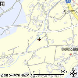 熊本県熊本市北区植木町木留604周辺の地図