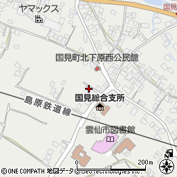 長崎県雲仙市国見町土黒甲1113周辺の地図