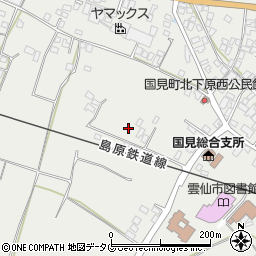 長崎県雲仙市国見町土黒甲1126-3周辺の地図