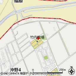 熊本県菊池郡菊陽町原水5900周辺の地図