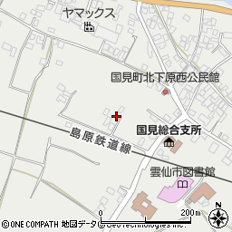 長崎県雲仙市国見町土黒甲1120-5周辺の地図