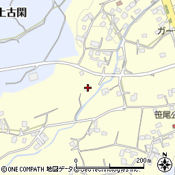 熊本県熊本市北区植木町木留594周辺の地図