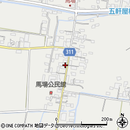 熊本県菊池郡菊陽町原水2293周辺の地図