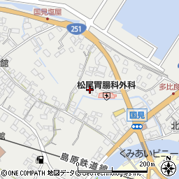 長崎県雲仙市国見町土黒甲104周辺の地図
