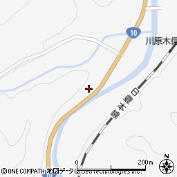 大分県佐伯市直川大字仁田原3566周辺の地図