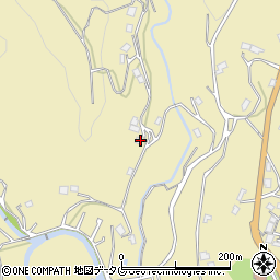 長崎県長崎市琴海村松町914周辺の地図