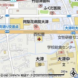 西松屋熊本大津店周辺の地図