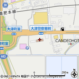 社団法人熊本県自家用自動車協会　大津支部周辺の地図