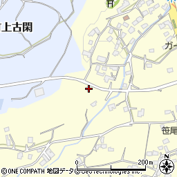 熊本県熊本市北区植木町木留592-1周辺の地図