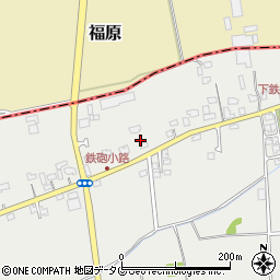 熊本県菊池郡菊陽町原水5988周辺の地図