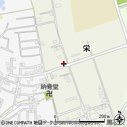 熊本県合志市栄3794-108周辺の地図