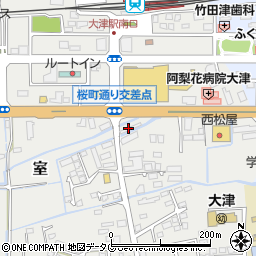 ドコモショップ大津店周辺の地図