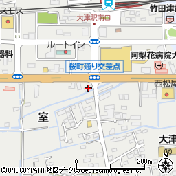 株式会社オーリック　大津店周辺の地図