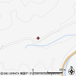 大分県佐伯市直川大字仁田原3822周辺の地図