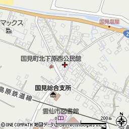 長崎県雲仙市国見町土黒甲432周辺の地図