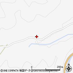 大分県佐伯市直川大字仁田原3794周辺の地図