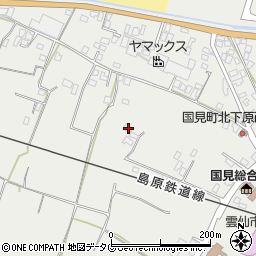 長崎県雲仙市国見町土黒甲1137周辺の地図