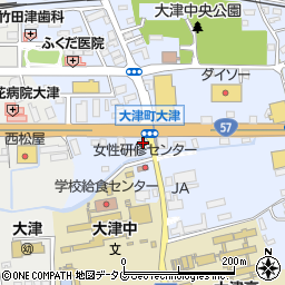 株式会社お菓子の香梅大津店周辺の地図