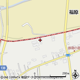 熊本県菊池郡菊陽町原水5964周辺の地図